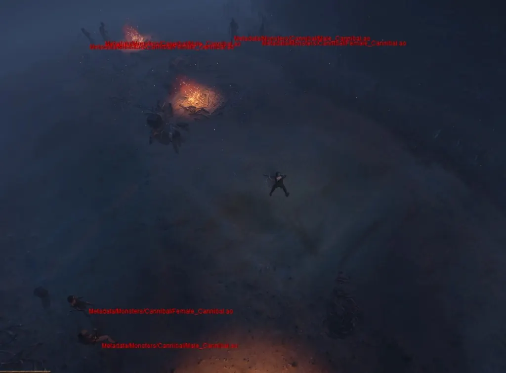 Path of Exile map reveal and auto-loot overlay